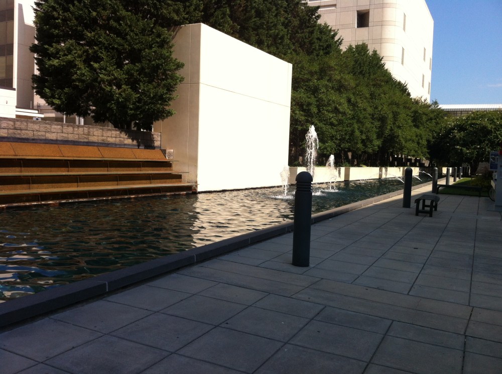 Fountain Outside of Convention