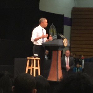 President Obama at Benedict College